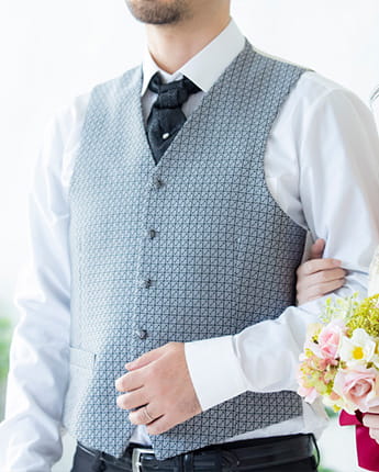 5.新郎様着付け